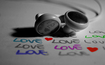 Heads, Love, Macro, Inscription HD wallpaper
