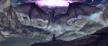Dragon Warrior Fantasy Digital Art , dragon, artist, artwork, digital-art, creature HD wallpaper