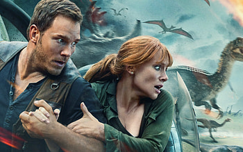 Jurassic World, Fallen Kingdom, Chris Pratt, Bryce Dallas Howard HD wallpaper