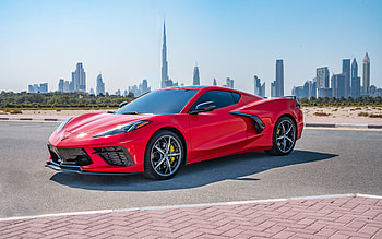 Chevrolet Corvette Stingray, AE-spec, 2021 cars, supercars, Chevrolet Corvette C8, 2021 Chevrolet Corvette, red Corvette, american cars, Chevrolet HD wallpaper