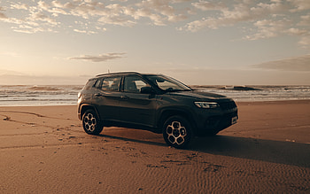 Jeep Compass Trailhawk, coast, 2021 cars, offroad, SUVs, american cars, 2021 Jeep Compass Trailhawk, Jeep HD wallpaper