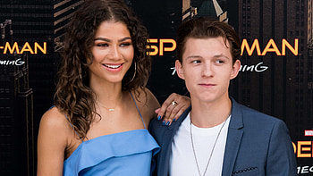 Tom Holland and Zendaya, Rare date night, Paparazzi spot, Celeb couple HD wallpaper