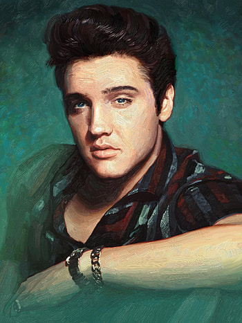 Artwork, Elvis Presley HD phone wallpaper