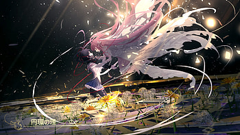 Ultimate Madoka & Homura Stunning Puella Magi Magic, Madoka Kaname, Homura Akemi, Ultimate Madoka, Anime, Puella Magi Madoka Magica HD wallpaper