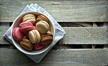 Adorable anime macarons, Kawaii confectionery, Cute and delightful, Sweet animated characters HD wallpaper