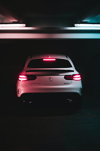Cars, Lights, Back View, Rear View, Mercedes Benz Gle 350D, Mercedes, Headlights HD phone wallpaper