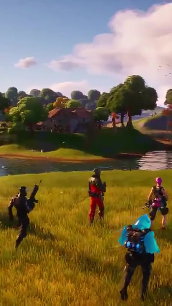 Fortnite Chapter 3, Season 2, Battleground HD phone wallpaper