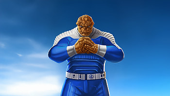 Ben Grimm In The Fantastic Four First Steps 2025, the-fantastic-four-first-steps, the-fantastic-four, movies, 2025-movies, fantastic-four, superheroes, artwork, artist, digital-art, ben-grimm, art HD wallpaper