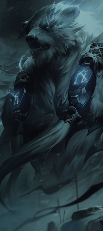 Volibear classic, league of legends HD phone wallpaper