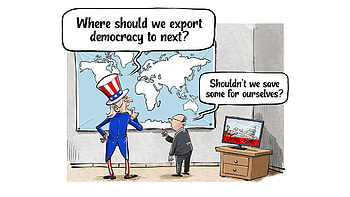 Democracy, sam, uncle, joke, world HD wallpaper
