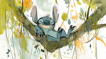 Stitch's Playful Vibes - Lilo & Stitch, TV Show, Lilo & Stitch, Stitch (Lilo & Stitch) HD wallpaper