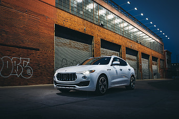 White SUV, Maserati Levante HD wallpaper