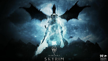 Skyrim mage , Gaming HD wallpaper