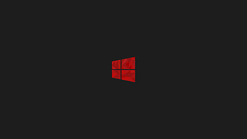 Windows 10 Red Minimal Simple Logo , Computer, , , Background, and , Minimalist Logo HD wallpaper