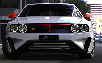 Close-up, Lancia HD wallpaper