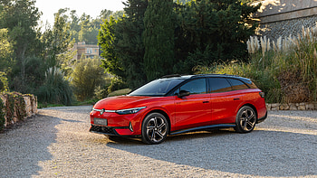 2025 Volkswagen ID.7 GTX Tourer, car, vehicle HD wallpaper