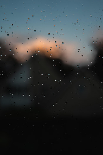 Drops, Silhouette, Miscellanea, Miscellaneous, Blur, Smooth, Glass HD phone wallpaper