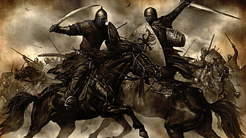 Fantasy Medieval Battle Art HD wallpaper