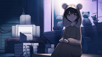 Fanart gallery, Lain's captivating visuals, Anime community, Artistic expressions HD wallpaper