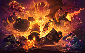 Blackrock Mountain adventure, Legendary dragons, Top deck strategies, Hearthstone masterminds HD wallpaper