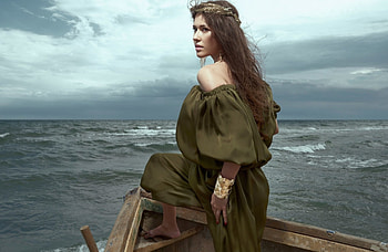 Sailor, women, girl, model, hair HD wallpaper