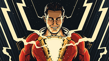 Shazam New Art, shazam, superheroes, artwork, behance HD wallpaper