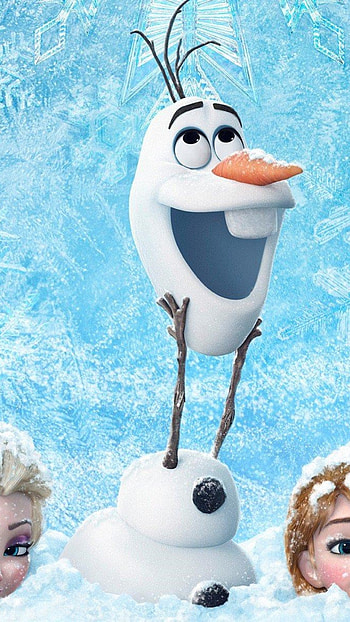 Olaf, Frozen , Colorful characters, Disney magic HD phone wallpaper