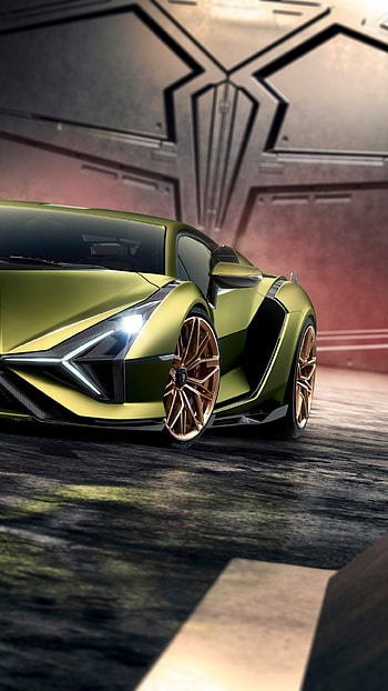 Lamborghini Sian, Lamborghini Sian Car HD phone wallpaper