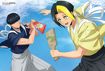 Mashle Magic & Muscles – Finn Ames and Mash Burnedead in Action, Anime, Mashle: Magic and Muscles, Mash Burnedead, Finn Ames HD wallpaper