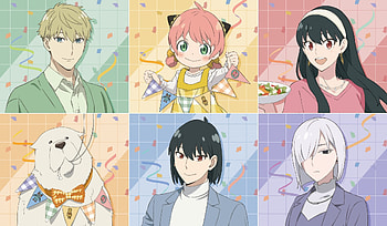 Spy x Family : Colorful Anime Family Portrait, Anime, Spy x Family HD wallpaper