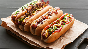 Hot dog , High-quality , Food graphy, Appetizing HD wallpaper