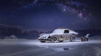 Car Snow , car, snow HD wallpaper