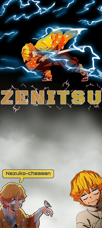 Zenitsu, Zenitsu Agatsuma, Anime, Demon Slayer: Kimetsu no Yaiba HD phone wallpaper