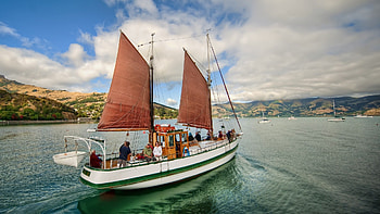 Boat, Sea, Bay, Yacht HD wallpaper