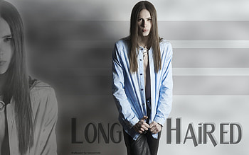 Long Haired Guy, boy, man, long haired, leather, guy HD wallpaper