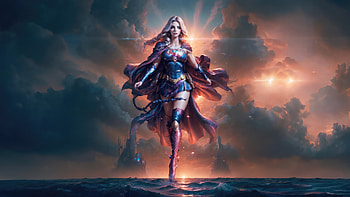 Universe Of Wonders Supergirl Fantasy, supergirl, superheroes, fantasy, artist, artwork, digital-art HD wallpaper