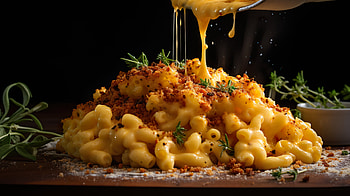 Mac & Cheese Food, food, Mac and Cheese HD wallpaper