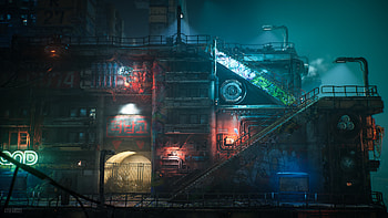 The Ascent / The Back Streets, video game, The Ascent HD wallpaper