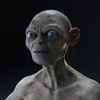 Andreas Mischok, Gollum study HD phone wallpaper