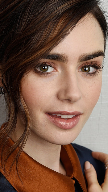 Lily Collins, Celebrity HD phone wallpaper