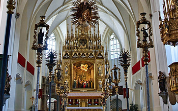 Church Altar, Christianity, religious, church, altar HD wallpaper