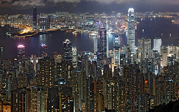 Victoria Peak, Hong Kong skyline, Travels, Places HD wallpaper