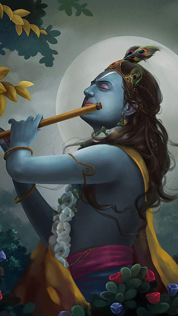 Shree Krishna - : HD phone wallpaper