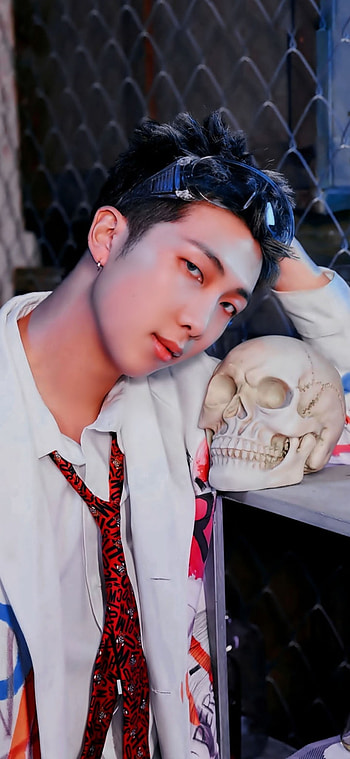 RM, bts, kpop, kim namjoon, namjoon, rap monster HD phone wallpaper