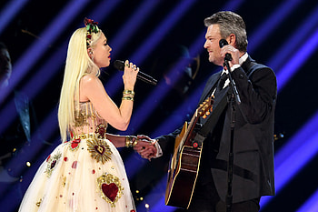 Blake Shelton, Gwen Stefani, Tying the knot, Love story duets HD wallpaper