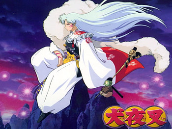 Sesshomaru, night, purple, jaken HD wallpaper