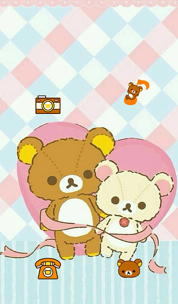 Rilakkuma, Korilakkuma HD phone wallpaper