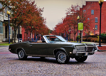 1969 Mercury Cougar Convertible, mercury, convertible, car, cougar HD wallpaper