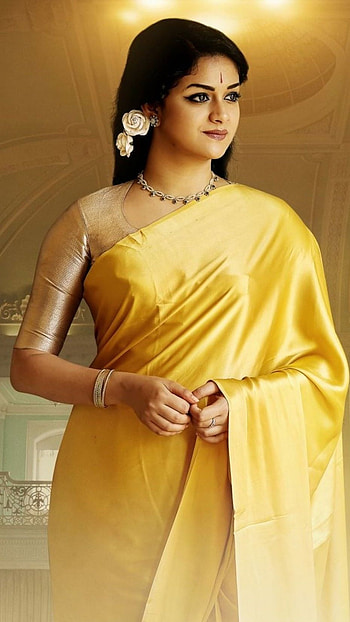 Nadigair thilakam, keerthi suresh HD phone wallpaper