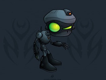 Krank, 3d krank, cartoon HD wallpaper